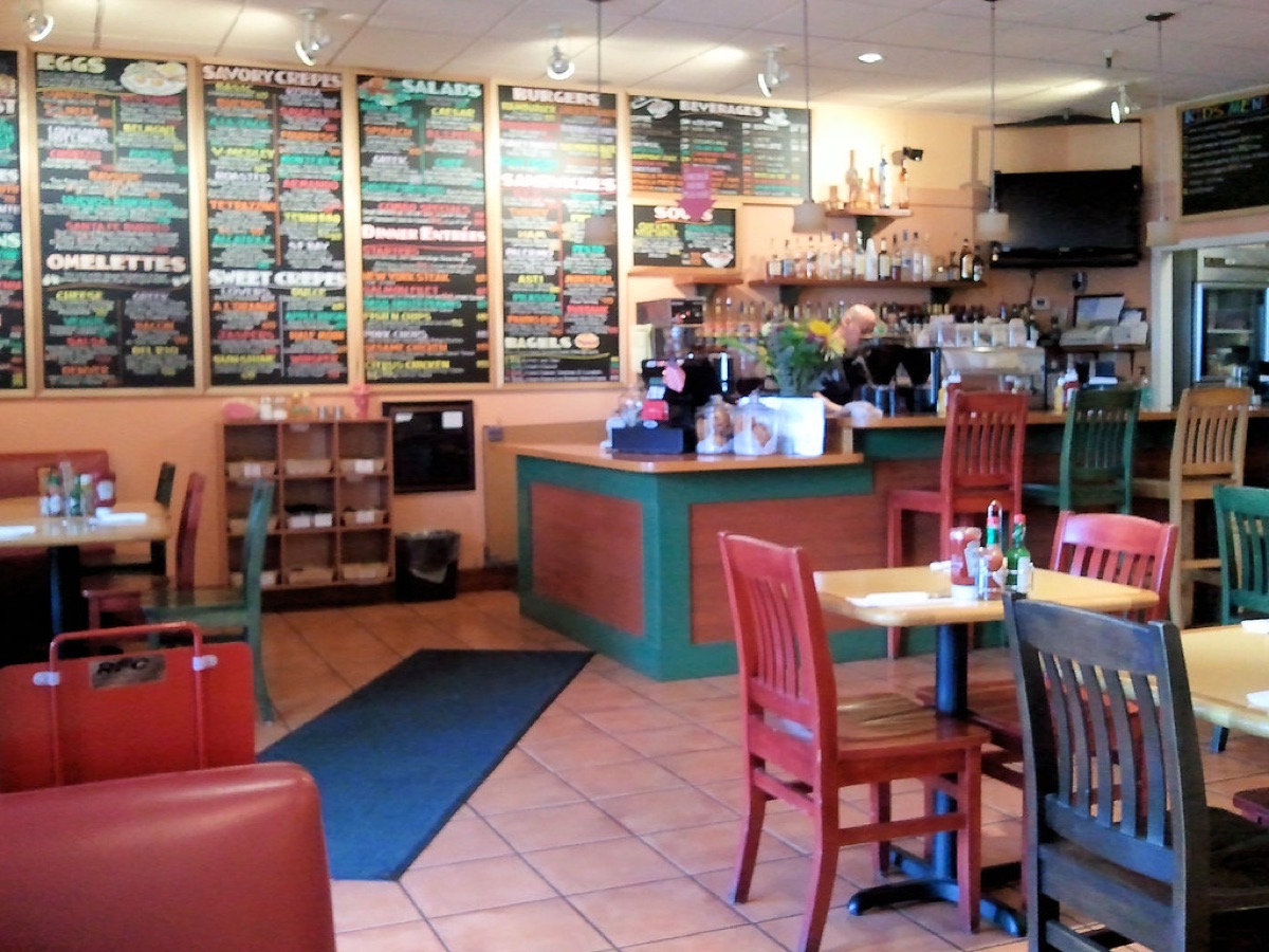 mexican restaurant interior with colorful decor