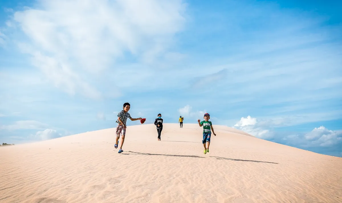 desert, children, sand, dune, playing, childhood, kids, nature, landscape, desert, children, children, children, children, children, kids
