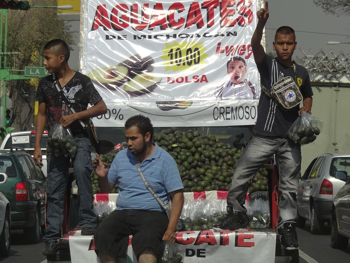 vendedor callejero mexicano